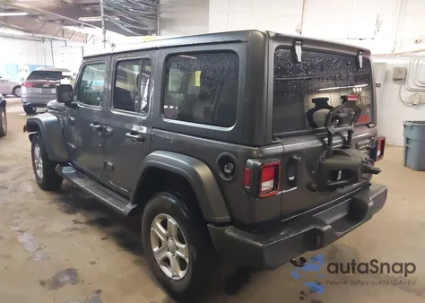 2022 Jeep Wrangler Unlimited Sport S 4X4 из США, поврежденный, VIN 1C4HJXDN9NW144374